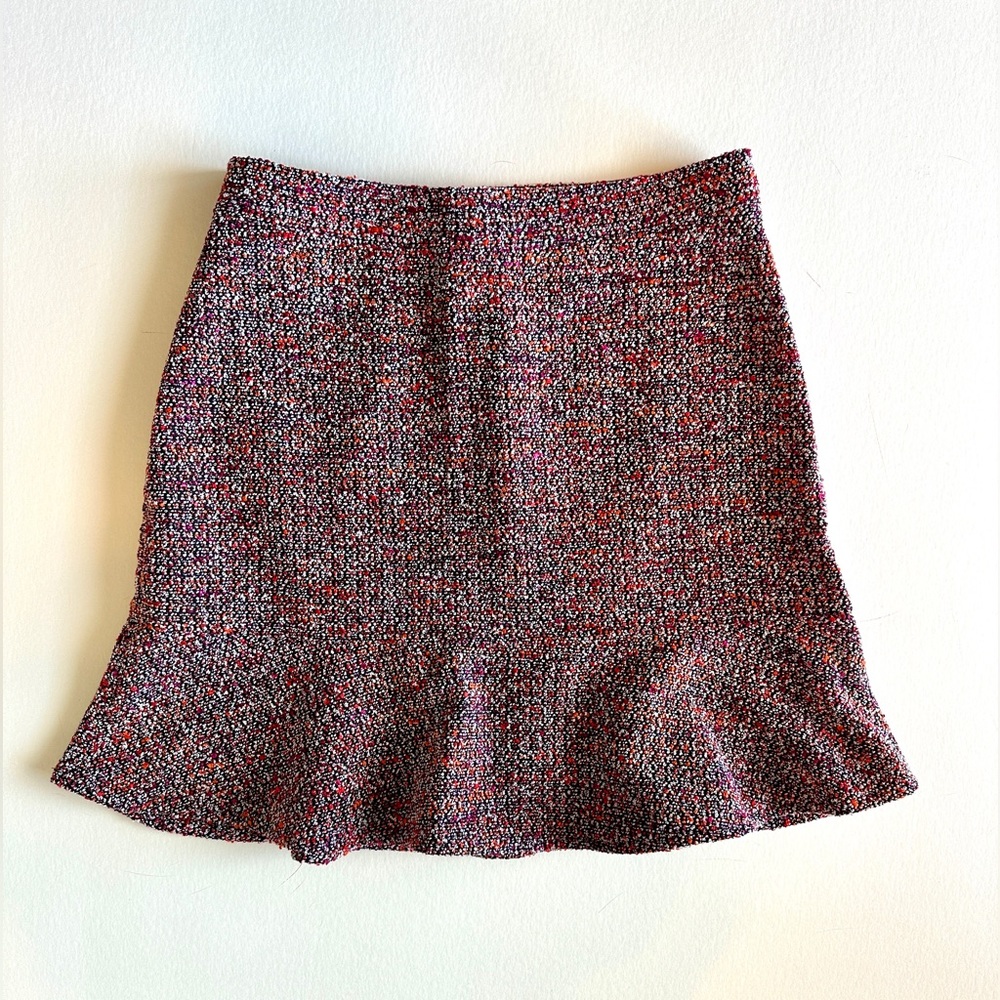 NWT, LOFT A Line Tweed Mini Skirt, 4